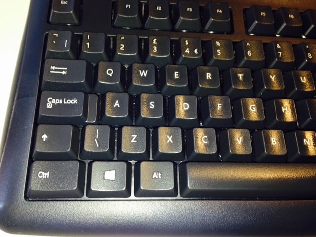 Before & After: Keyboard & Telephone Cleaning Service